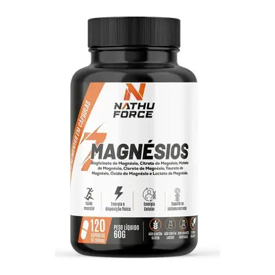 Pote de 7 Magnésios em 1 Nathu Force